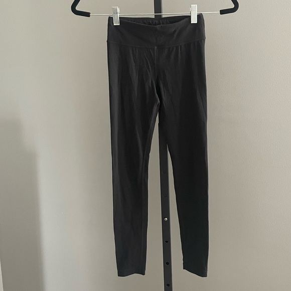 Athleta Girl Black Leggings Size Medium 8-10 - Picture 1 of 4
